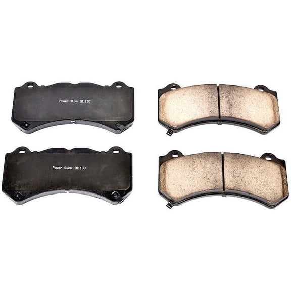 Front Brake Pad Set - Compatible with 2012 - 2022 Chevy Camaro 6.2L V8 2013 2014 2015 2016 2017 2018 2019 2020 2021
