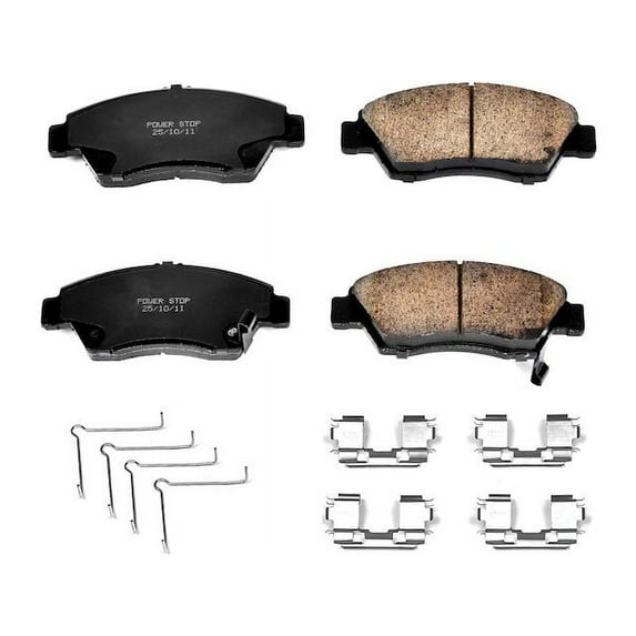 Front Brake Pad Set - Compatible with 2013 - 2014 Acura ILX Hybrid
