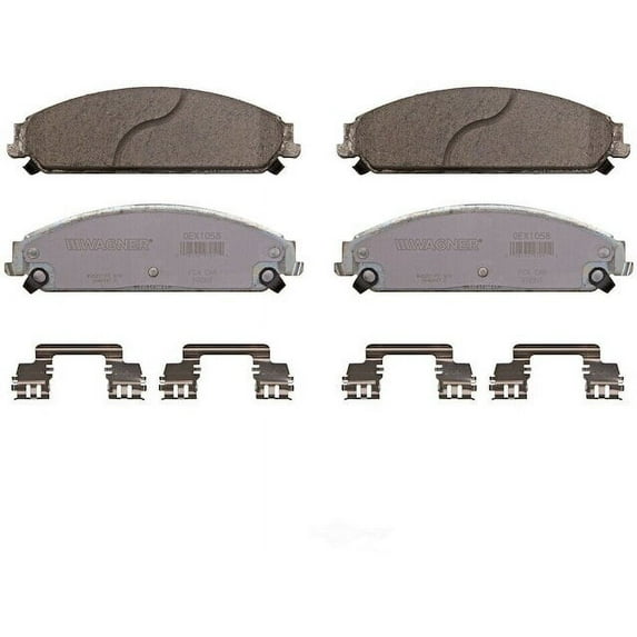 Front Brake Pad Set - Compatible with 2013 - 2014 Dodge Avenger