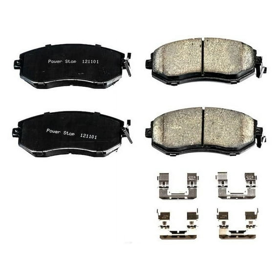 Front Brake Pad Set - Compatible with 2013 - 2014 Subaru Legacy