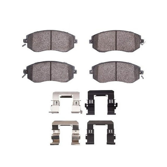Front Brake Pad Set - Compatible with 2013 - 2014 Subaru Outback