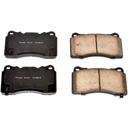 Front Brake Pad Set - Compatible with 2013 - 2015, 2017 - 2019 Cadillac ATS - Power Stop