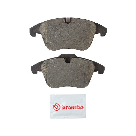 Front Brake Pad Set - Compatible with 2013 - 2015 Jaguar XF 2.0L 4-Cylinder 2014