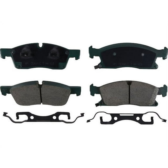Front Brake Pad Set - Compatible with 2013 - 2016 Mercedes-Benz GL450 2014 2015