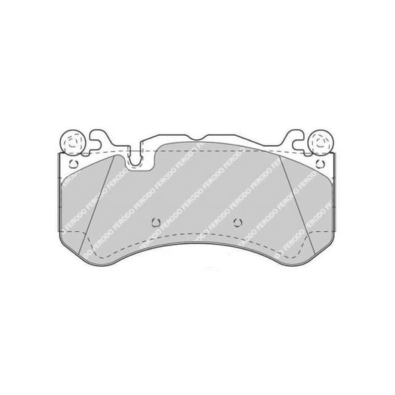 Front Brake Pad Set - Compatible with 2013 - 2016 Mercedes-Benz GL63 AMG 2014 2015