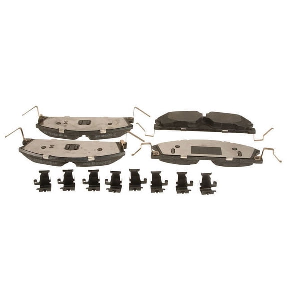 Front Brake Pad Set - Compatible with 2013 - 2017 Ford Taurus SHO 2014 2015 2016