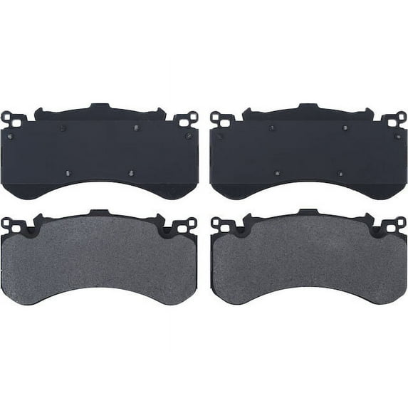 Front Brake Pad Set - Compatible with 2013 - 2018 Audi S8 2014 2015 2016 2017