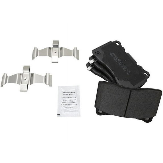 Front Brake Pad Set - Compatible with 2013 - 2018 Cadillac ATS 2014 2015 2016 2017