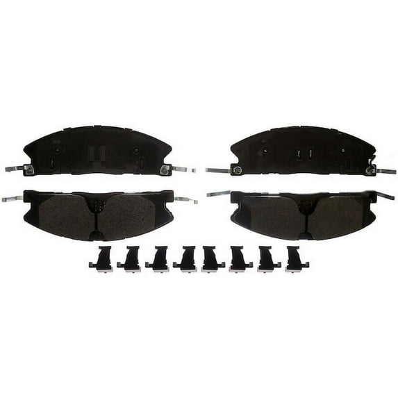 Front Brake Pad Set - Compatible with 2013 - 2019 Ford Explorer 2014 2015 2016 2017 2018