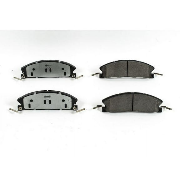 Front Brake Pad Set - Compatible with 2013 - 2019 Ford Taurus SHO 2014 2015 2016 2017 2018