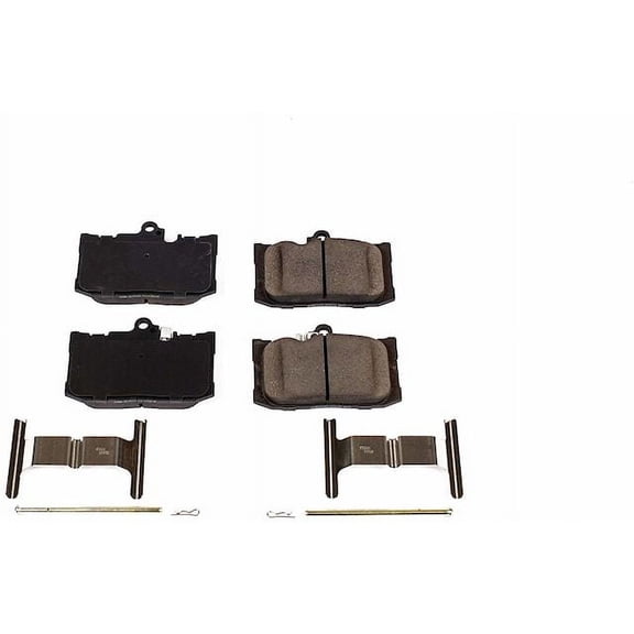 Front Brake Pad Set - Compatible with 2013 - 2020 GS350 F Sport RWD 2014 2015 2016 2017 2018 2019