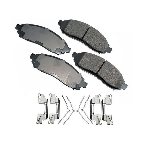 Front Brake Pad Set - Compatible with 2013 - 2020 Nissan NV200 2.0L 4-Cylinder 2014 2015 2016 2017 2018 2019