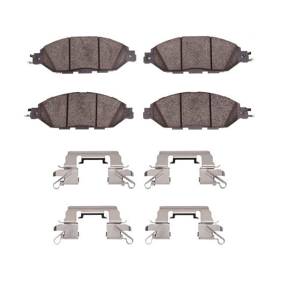 Front Brake Pad Set - Compatible with 2013 - 2020 Nissan Pathfinder 2014 2015 2016 2017 2018 2019