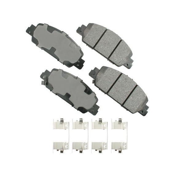 Front Brake Pad Set - Compatible with 2013 - 2021 Honda Accord 1.5L 4-Cylinder GAS 2014 2015 2016 2017 2018 2019 2020