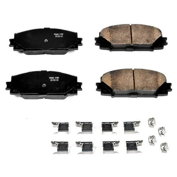 Front Brake Pad Set - Compatible with 2013 Scion iQ EV