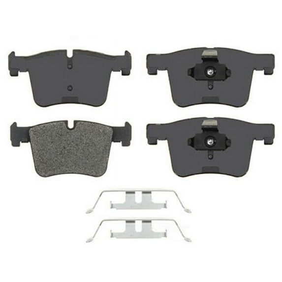 Front Brake Pad Set - Compatible with 2014 - 2015 BMW 335i GT xDrive Base