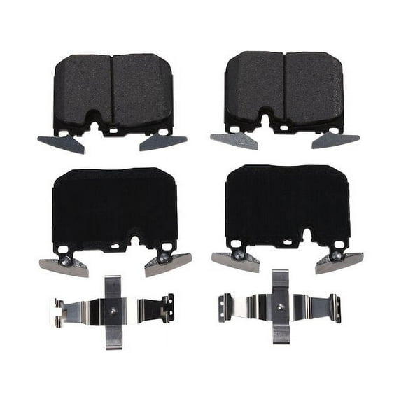 Front Brake Pad Set - Compatible with 2014 - 2016 BMW 428i xDrive 2015