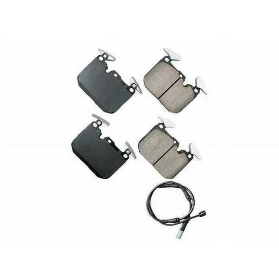 Front Brake Pad Set - Compatible with 2014 - 2016 BMW 435i 2015