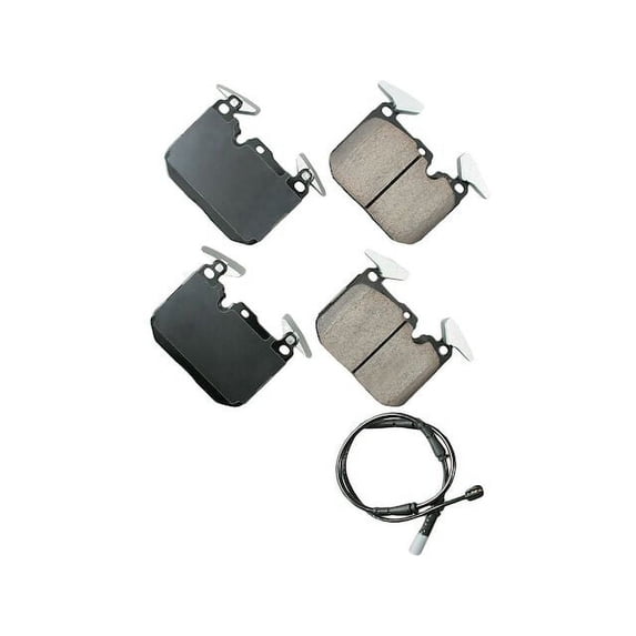 Front Brake Pad Set - Compatible with 2014 - 2016 BMW M235i 2015
