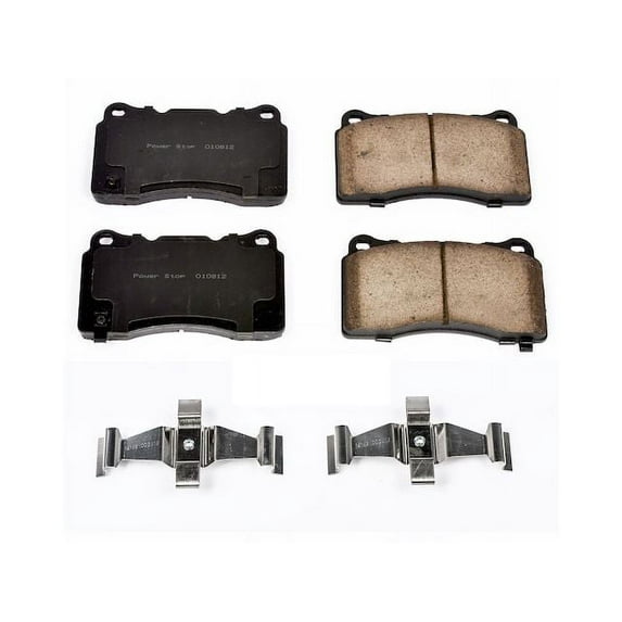 Front Brake Pad Set - Compatible with 2014 - 2016 Chevy Corvette Stingray 2015