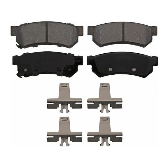 Front Brake Pad Set - Compatible with 2014 - 2016 Chevy Spark EV 2015