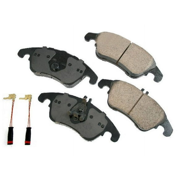 Front Brake Pad Set - Compatible with 2014 - 2016 Mercedes-Benz E250 2015