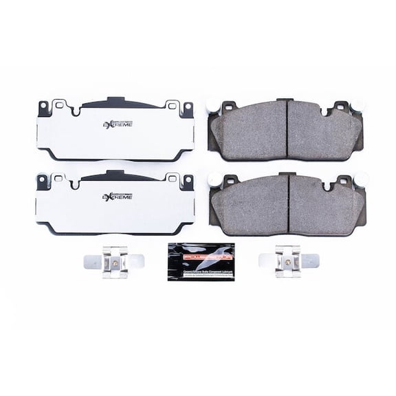 Front Brake Pad Set - Compatible with 2014 - 2019 BMW M6 Gran Coupe - Power Stop