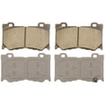 thumbnail image 1 of Front Brake Pad Set - Compatible with 2014 - 2019 INFINITI Q50 2015 2016 2017 2018, 1 of 2