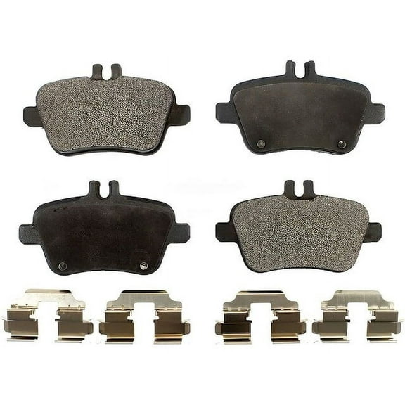 Front Brake Pad Set - Compatible with 2014 - 2019 Mercedes-Benz CLA250 2015 2016 2017 2018