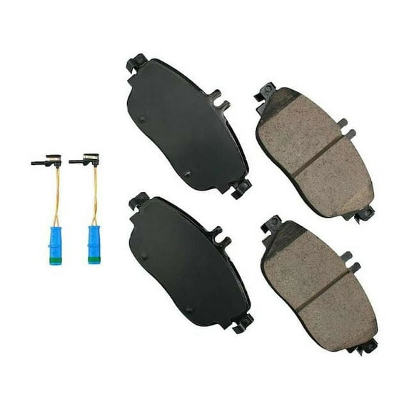 Front Brake Pad Set - Compatible with 2014 - 2019 Mercedes-Benz CLA250 2015 2016 2017 2018