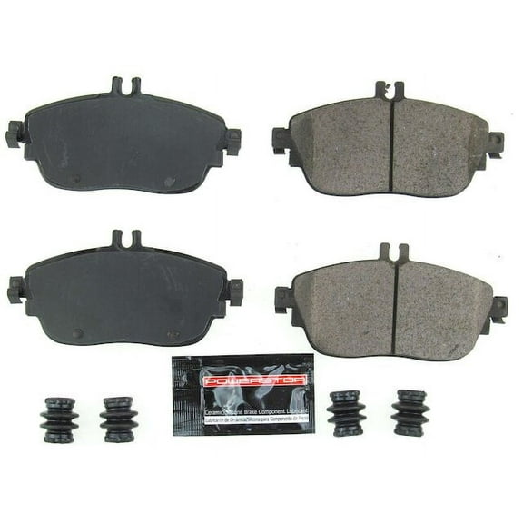 Front Brake Pad Set - Compatible with 2014 - 2019 Mercedes-Benz CLA250 2015 2016 2017 2018