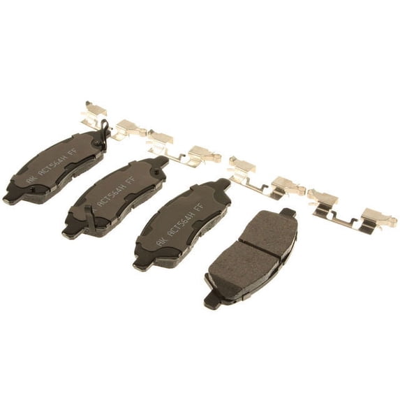 Front Brake Pad Set - Compatible with 2014 - 2019 Nissan Versa Note 2015 2016 2017 2018
