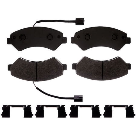 Front Brake Pad Set - Compatible with 2014 - 2022 Ram ProMaster 1500 - Raybestos