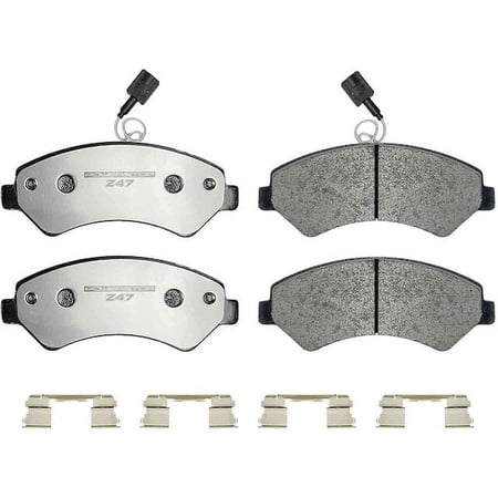 Front Brake Pad Set - Compatible with 2014 - 2022 Ram ProMaster 1500 - Power Stop