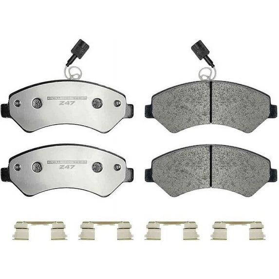 Front Brake Pad Set - Compatible with 2014 - 2022 Ram ProMaster 2500 2015 2016 2017 2018 2019 2020 2021