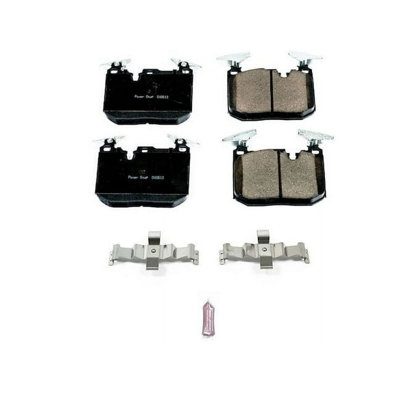 Front Brake Pad Set - Compatible with 2015 - 2016 BMW 435i Gran Coupe