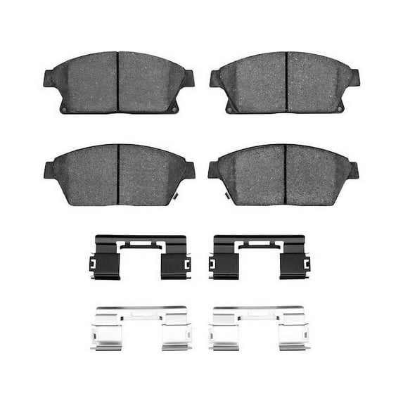 Front Brake Pad Set - Compatible with 2015 - 2017 Chevy Trax 2016