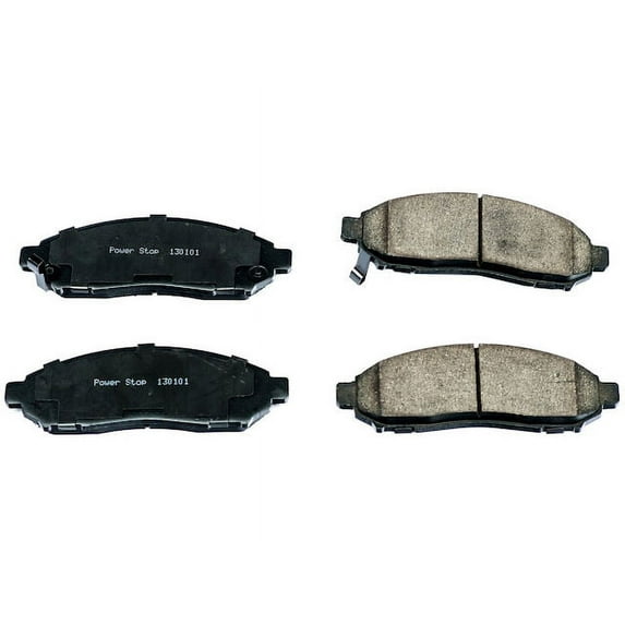 Front Brake Pad Set - Compatible with 2015 - 2018 Chevy City Express 2016 2017