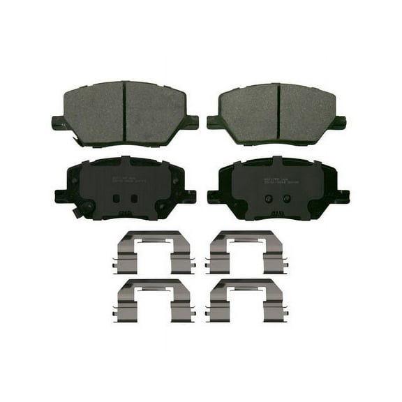 Front Brake Pad Set - Compatible with 2015 - 2018 Jeep Renegade 2016 2017