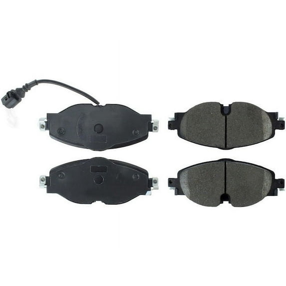 Front Brake Pad Set - Compatible with 2015 - 2019 Volkswagen Golf SportWagen 2016 2017 2018