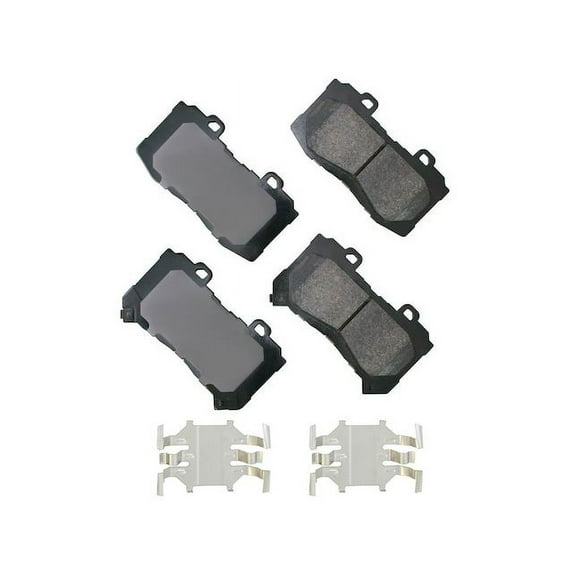 Front Brake Pad Set - Compatible with 2015 - 2020 Chevy Colorado 2016 2017 2018 2019