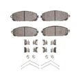 thumbnail image 1 of Front Brake Pad Set - Compatible with 2015 - 2020 Jeep Cherokee 2016 2017 2018 2019, 1 of 2
