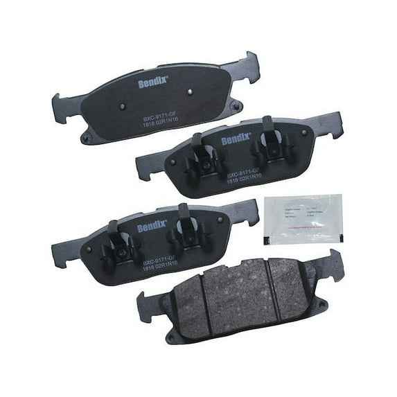 Front Brake Pad Set - Compatible with 2015 - 2021 Ford Edge 2016 2017 2018 2019 2020