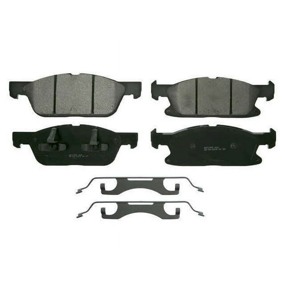 Front Brake Pad Set - Compatible with 2015 - 2021 Ford Edge 2016 2017 2018 2019 2020