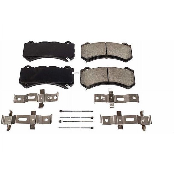 Front Brake Pad Set - Compatible with 2015 - 2022 Dodge Charger 2016 2017 2018 2019 2020 2021