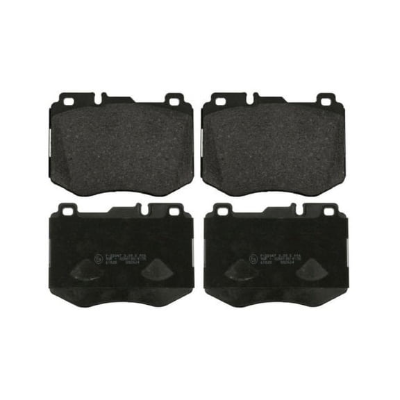 Front Brake Pad Set - Compatible with 2015 Mercedes-Benz C400 AWD Sedan 3.0L V6 GAS