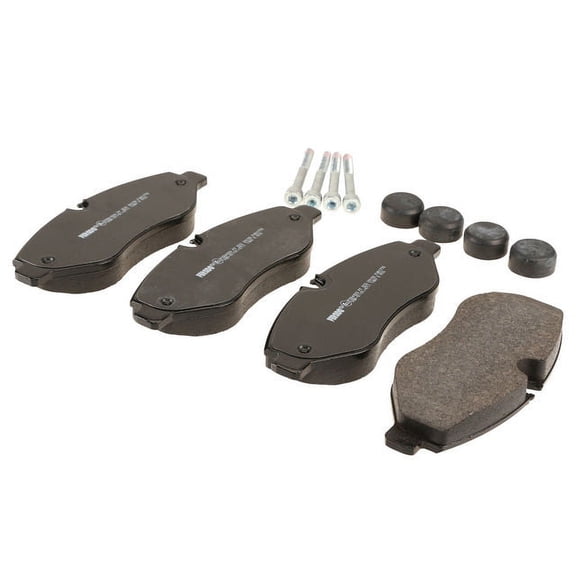 Front Brake Pad Set - Compatible with 2015 Mercedes-Benz Sprinter 3500