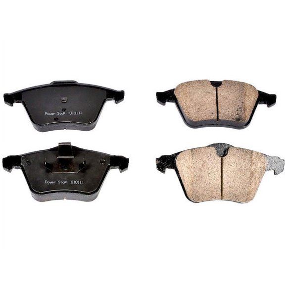 Front Brake Pad Set - Compatible with 2016 - 2017 Volvo S60 Cross Country