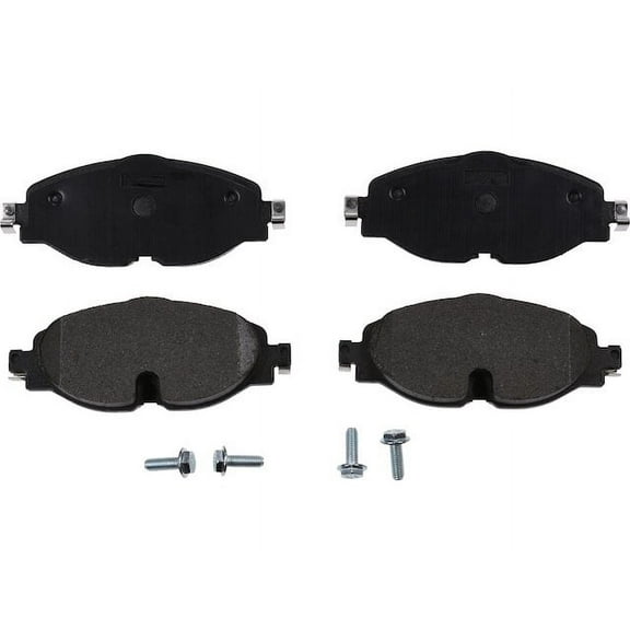 Front Brake Pad Set - Compatible with 2016 - 2018 Audi A3 Sportback e-tron 2017