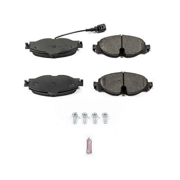 Front Brake Pad Set - Compatible with 2016 - 2018 Audi A3 Sportback e-tron 2017